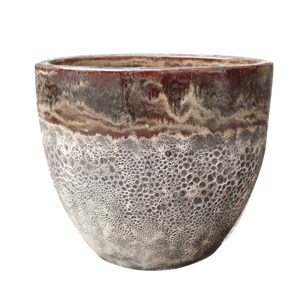 VT.15743 – Đất sét nâu – Dáng trứng