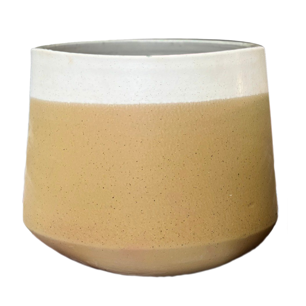 VT.15769 White & Beige – White clay – Other shape