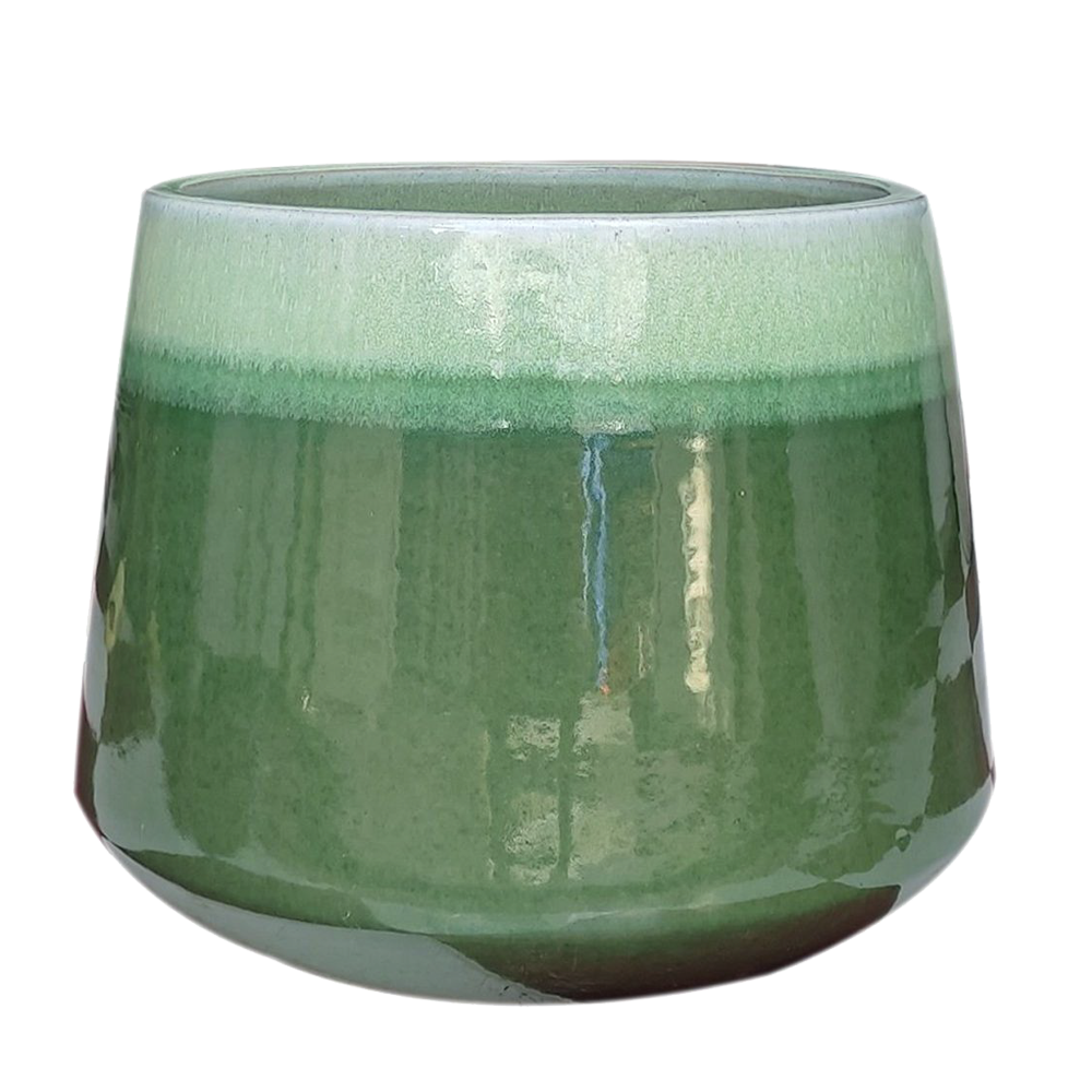 VT.15770 Falling Green – Đất sét trắng – Dáng khác