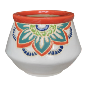 VT.17034 - Đất sét trắng - Dáng đèn lồng