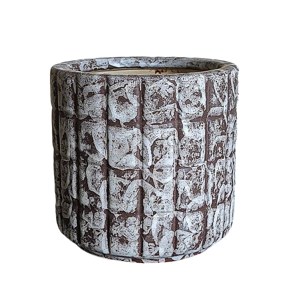 VT.19246 – Brown clay – Cylinder shape