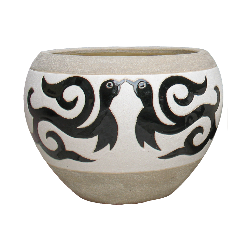 VT.7833 – White clay – Round shape