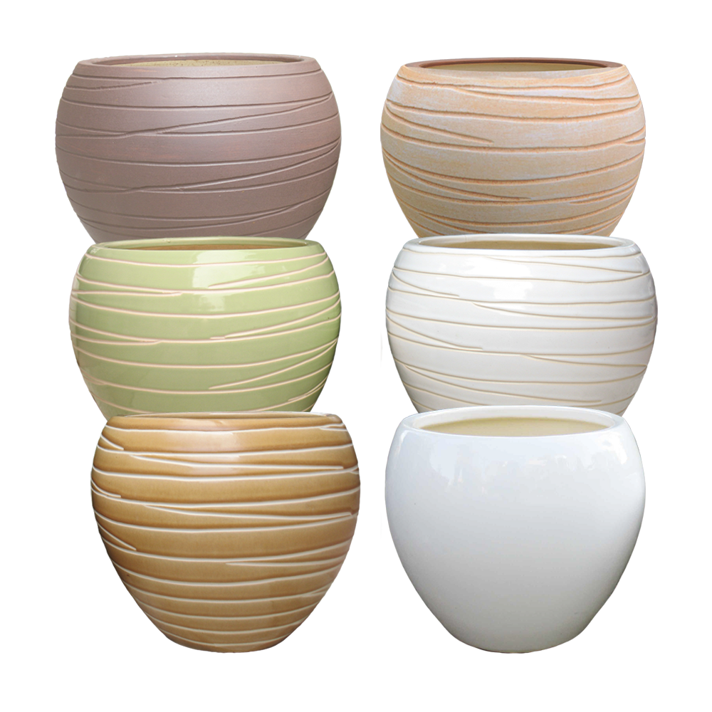 VT.7836 Collection – White clay – Round shape