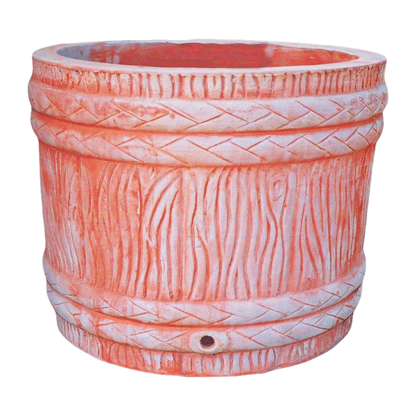 VT.3540 – Đất nung đỏ – Dáng trụ