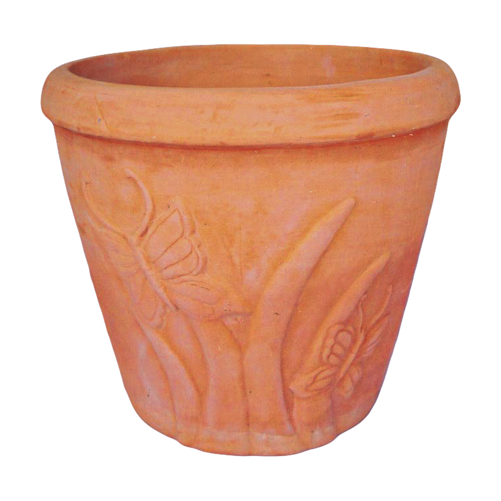 VT.3544 – Đất nung đỏ – Dáng nón