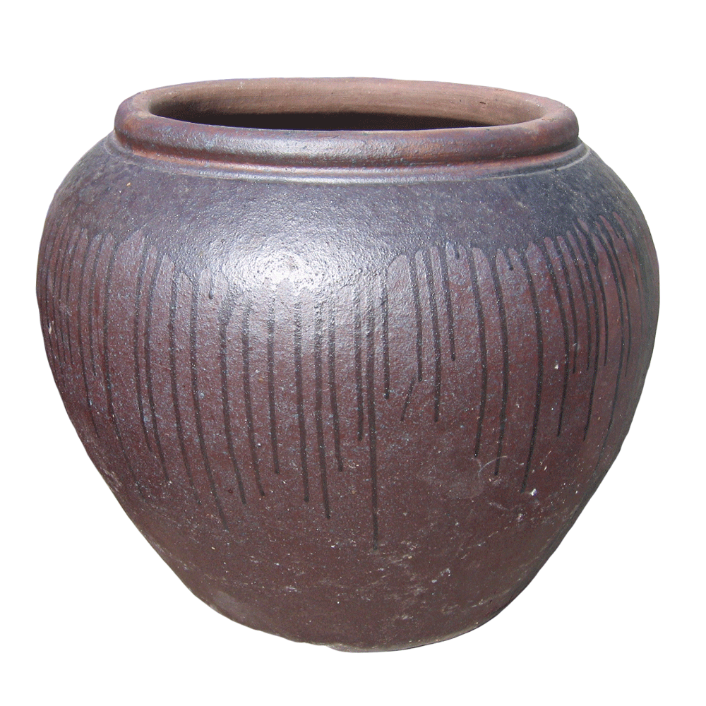 VT.6292 – Đất sét đen – Dáng tròn