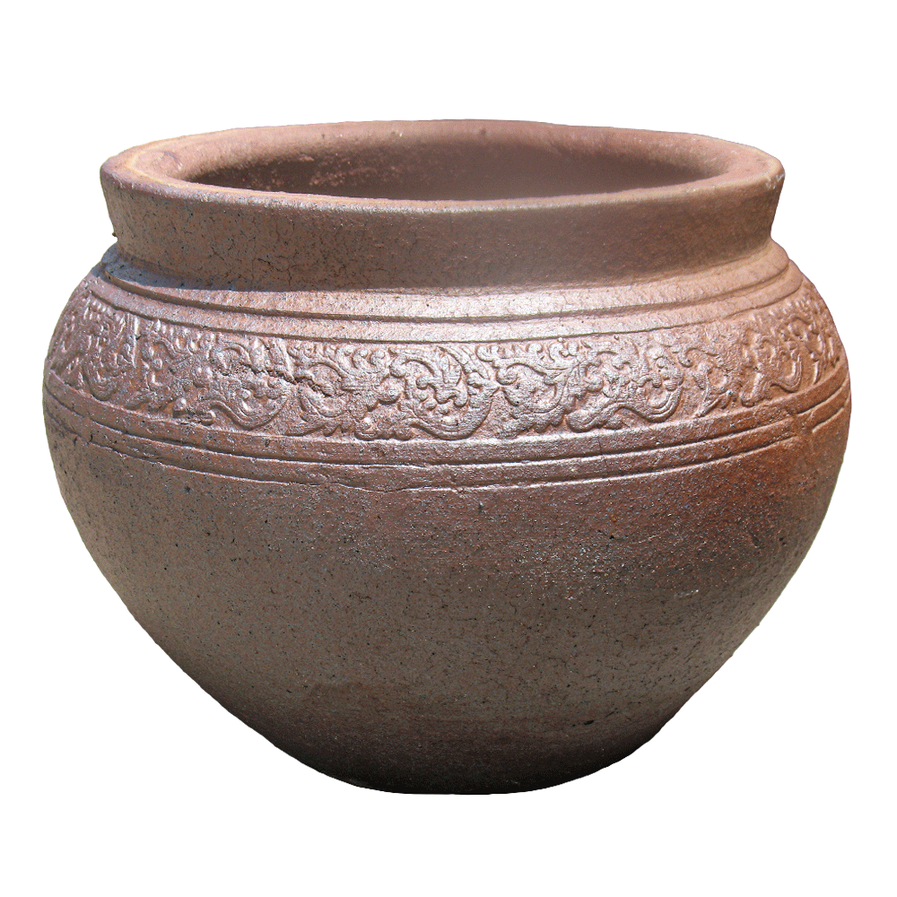 VT.7083 – Đất sét đen – Dáng tròn