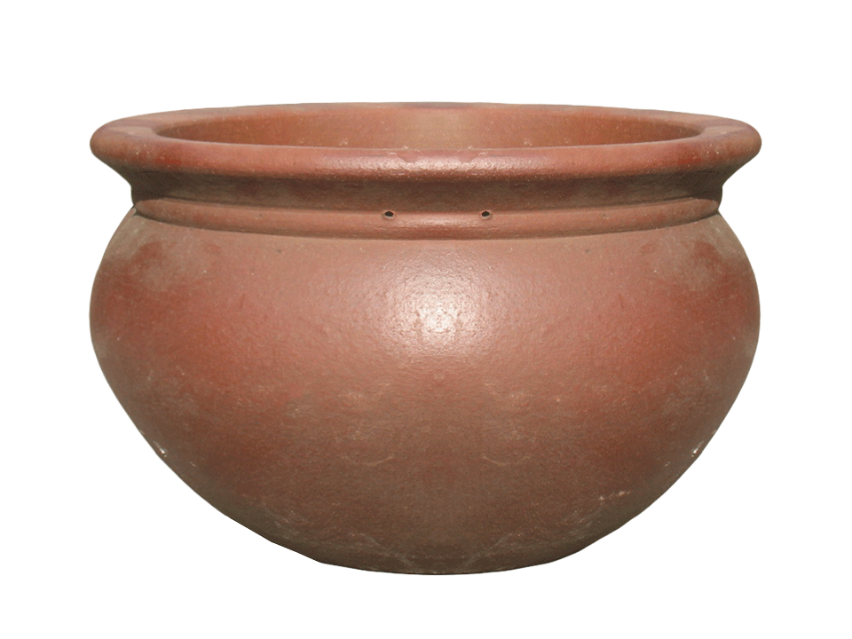 VT.7177 – Đất sét đen – Dáng tròn