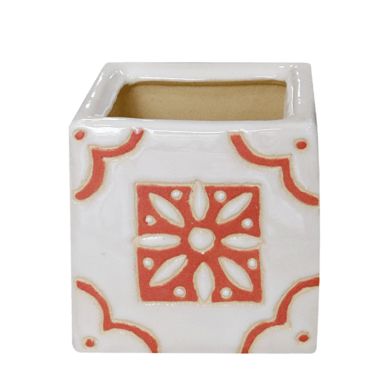 VT.13046 – Brown clay – Square shape