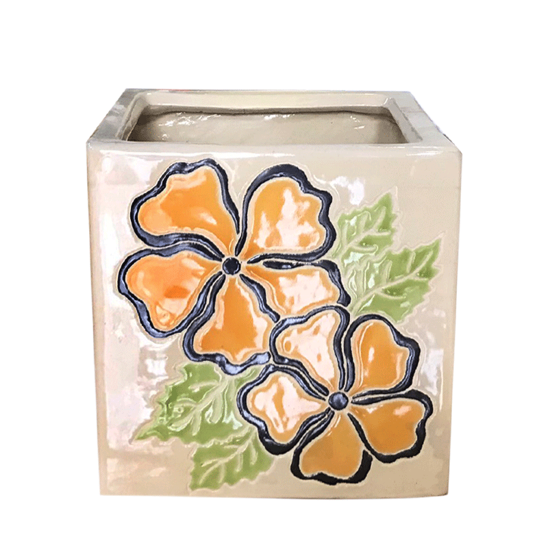 VT.15191 – Brown clay – Square shape