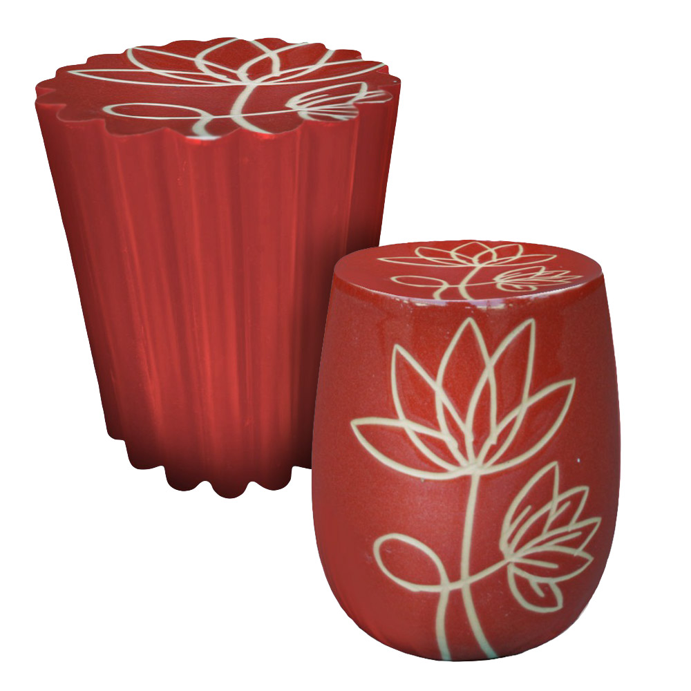 VT.18410 Shape Collection – Stool – Ceramic